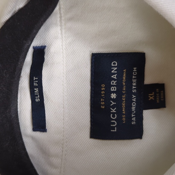 Lucky Brand Saturday Stretch Shirt - Picture 4 of 6